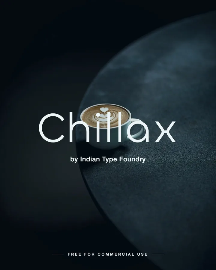 Chillax font by Indian Type Foundry