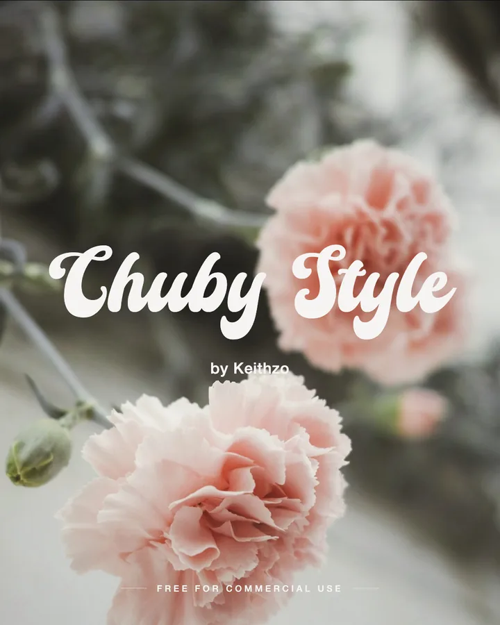 Chuby Style font by Keithzo