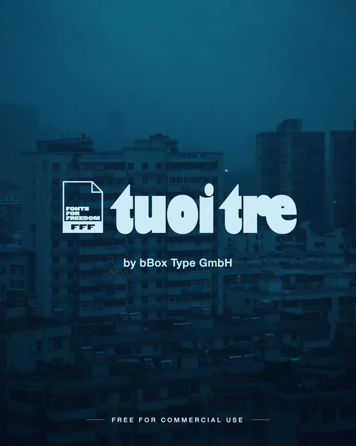 FFF Tuoi Tre font by bBox Type GmbH