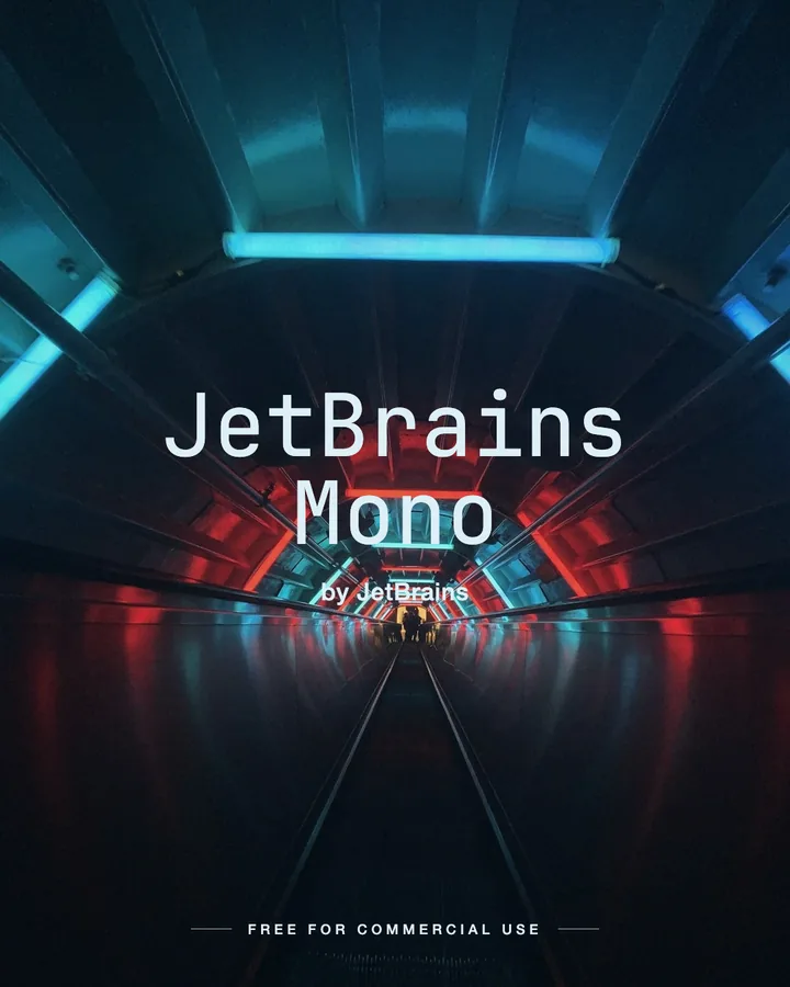 JetBrains Mono font by JetBrains