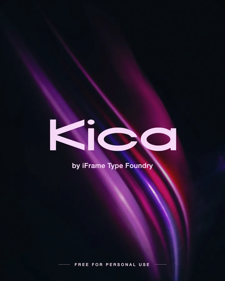 Kica font by iFrame Type Foundry
