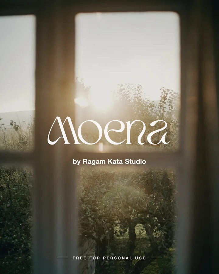 Moena font by Ragam Kata Studio