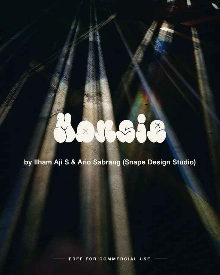 Monsie font by Ilham Aji S & Ario Sabrang (Snape Design Studio)