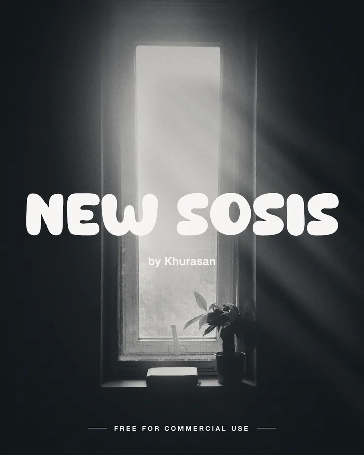 New Sosis font by Khurasan