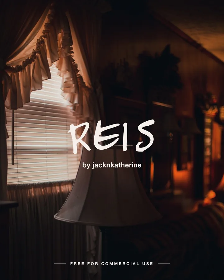 Reis font by jacknkatherine