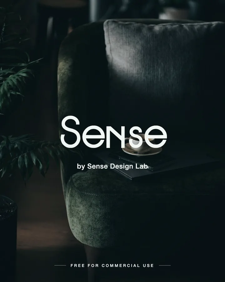 Sense font by Sense Design Lab