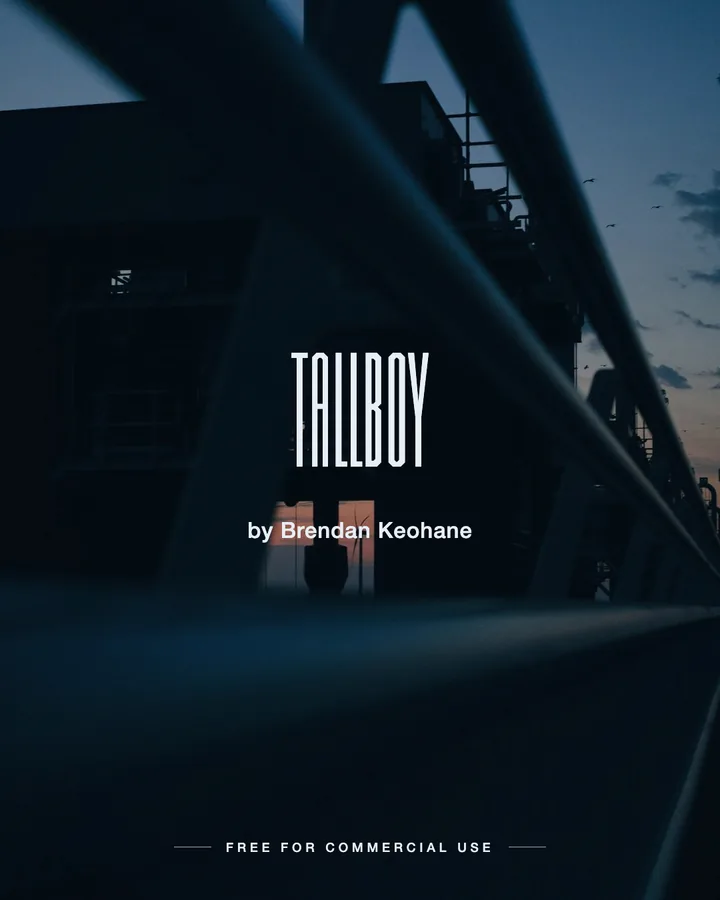 TALLBOY font by Brendan Keohane