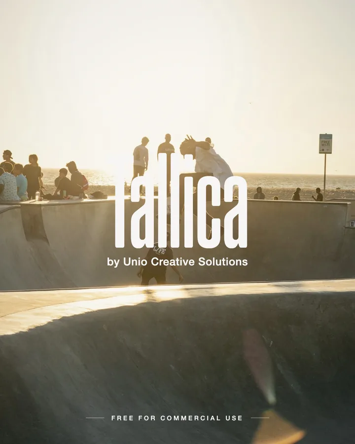 Tallica font by Unio Creative Solutions